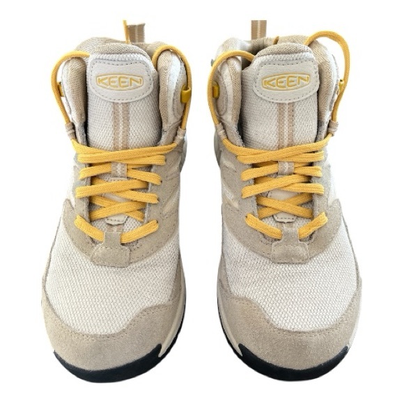 KEEN Hightrail Waterproof Mid All Terrain White Hiking Sneaker Boot Womens 7 - Picture 5 of 12